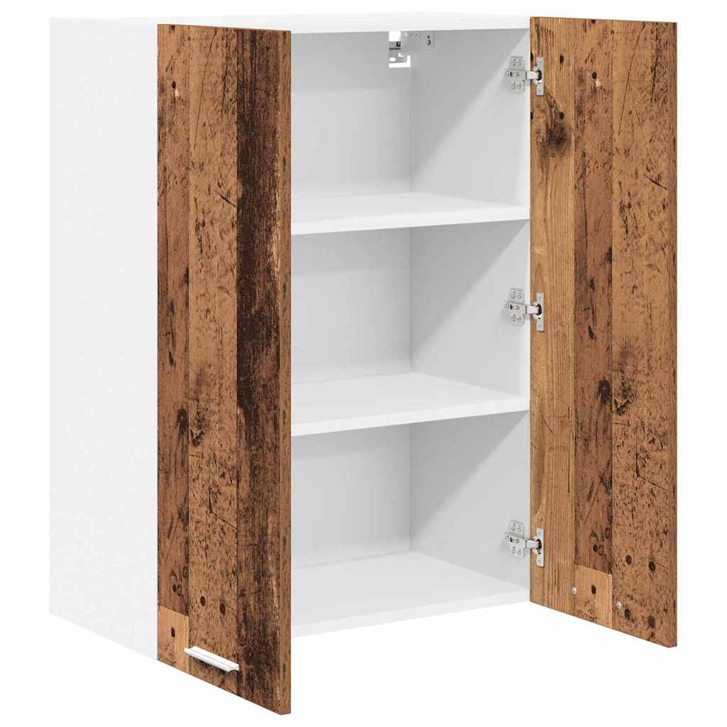 vidaXL Hanging Cabinet Old Wood 60 x 31 x 80 cm Engineered Wood 5