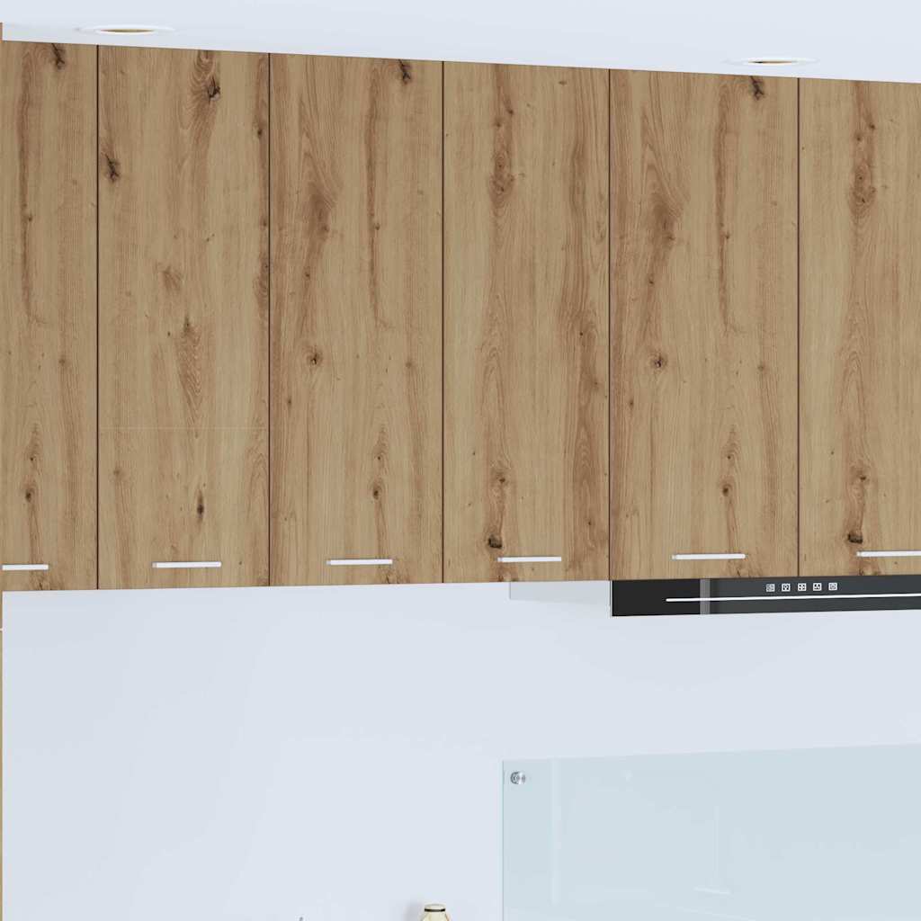vidaXL Hanging Cabinet Artisan Oak 60 x 31 x 80 cm Engineered Wood 1