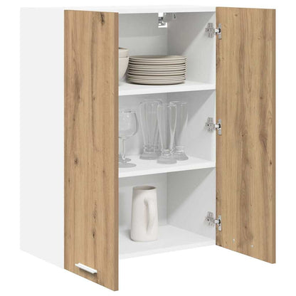 vidaXL Hanging Cabinet Artisan Oak 60 x 31 x 80 cm Engineered Wood 3