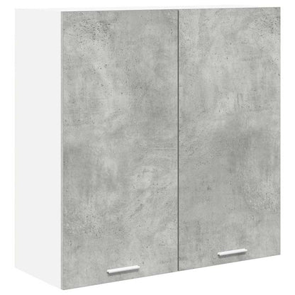 Hanging Cabinet "Lyon" 39.5x31x60 cm Concrete grey 1x hanging cabinet (1 door) 40 cm wide 40 cm high–1x hanging cabinet (2 shelves) 40 cm 1x hanging cabinet (2 doors) 80 cm wide 80 cm high