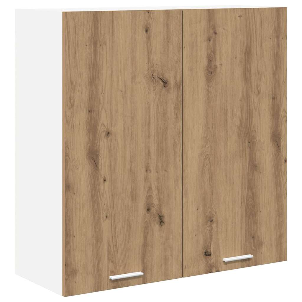 vidaXL Hanging Cabinet Artisan Oak 80 x 31 x 80 cm Engineered Wood 2