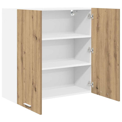 vidaXL Hanging Cabinet Artisan Oak 80 x 31 x 80 cm Engineered Wood 5