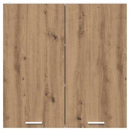 vidaXL Hanging Cabinet Artisan Oak 80 x 31 x 80 cm Engineered Wood 6