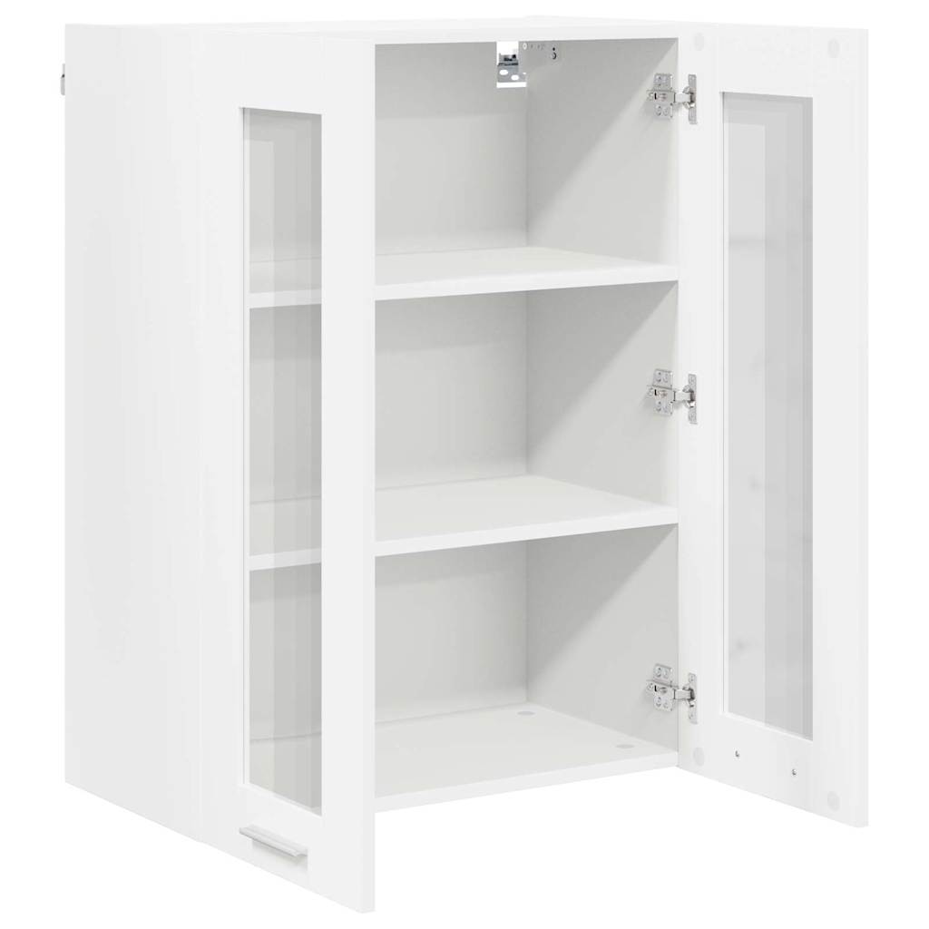 vidaXL Hanging Cabinet White 60 x 31 x 80 cm Engineered Wood 5
