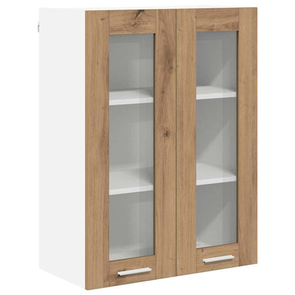 vidaXL Hanging Cabinet Artisan Oak 60 x 31 x 80 cm Engineered Wood 2