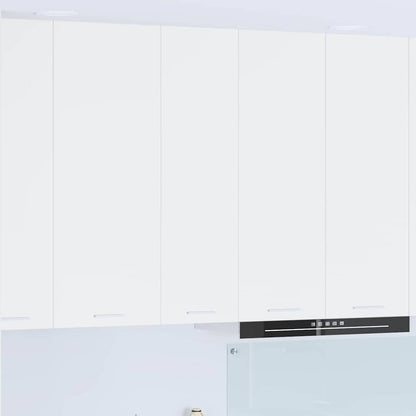 vidaXL Hanging Cabinet White 30 x 31 x 100 cm Engineered Wood 1
