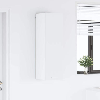 vidaXL Hanging Cabinet White 30 x 31 x 100 cm Engineered Wood 4