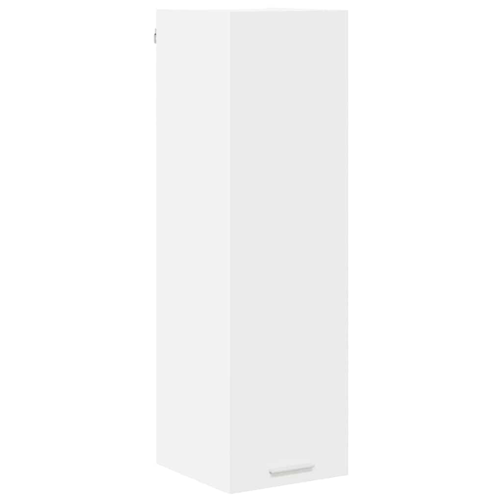 vidaXL Hanging Cabinet White 30 x 31 x 100 cm Engineered Wood 2
