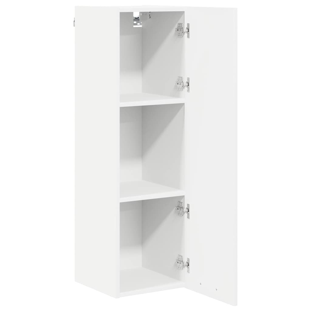 vidaXL Hanging Cabinet White 30 x 31 x 100 cm Engineered Wood 5
