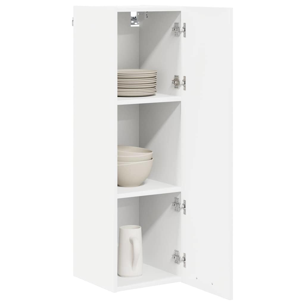 vidaXL Hanging Cabinet White 30 x 31 x 100 cm Engineered Wood 3