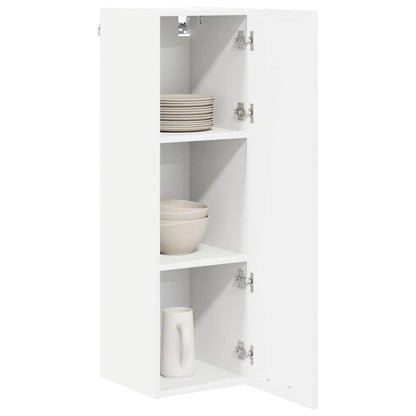 vidaXL Hanging Cabinet White 30 x 31 x 100 cm Engineered Wood 3