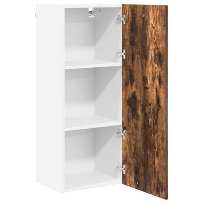 vidaXL Hanging Cabinet Smoked Oak 40 x 31 x 100 cm Engineered Wood 5