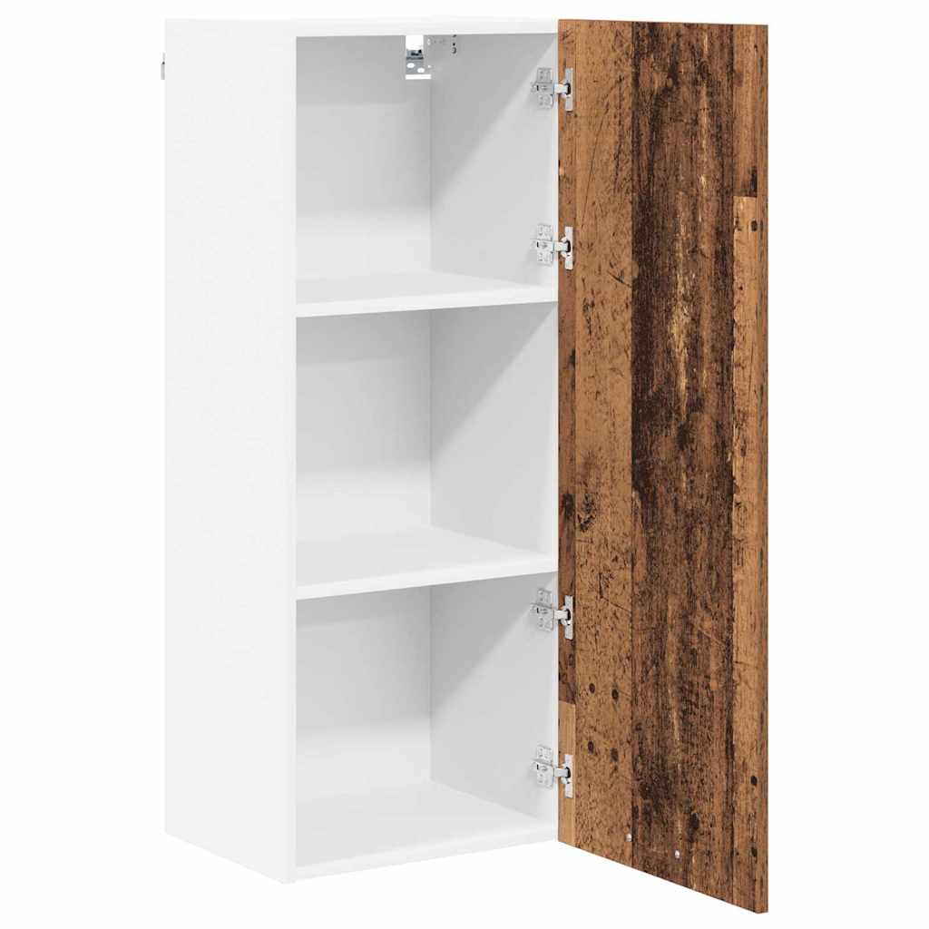 vidaXL Hanging Cabinet Old Wood 40 x 31 x 100 cm Engineered Wood 5