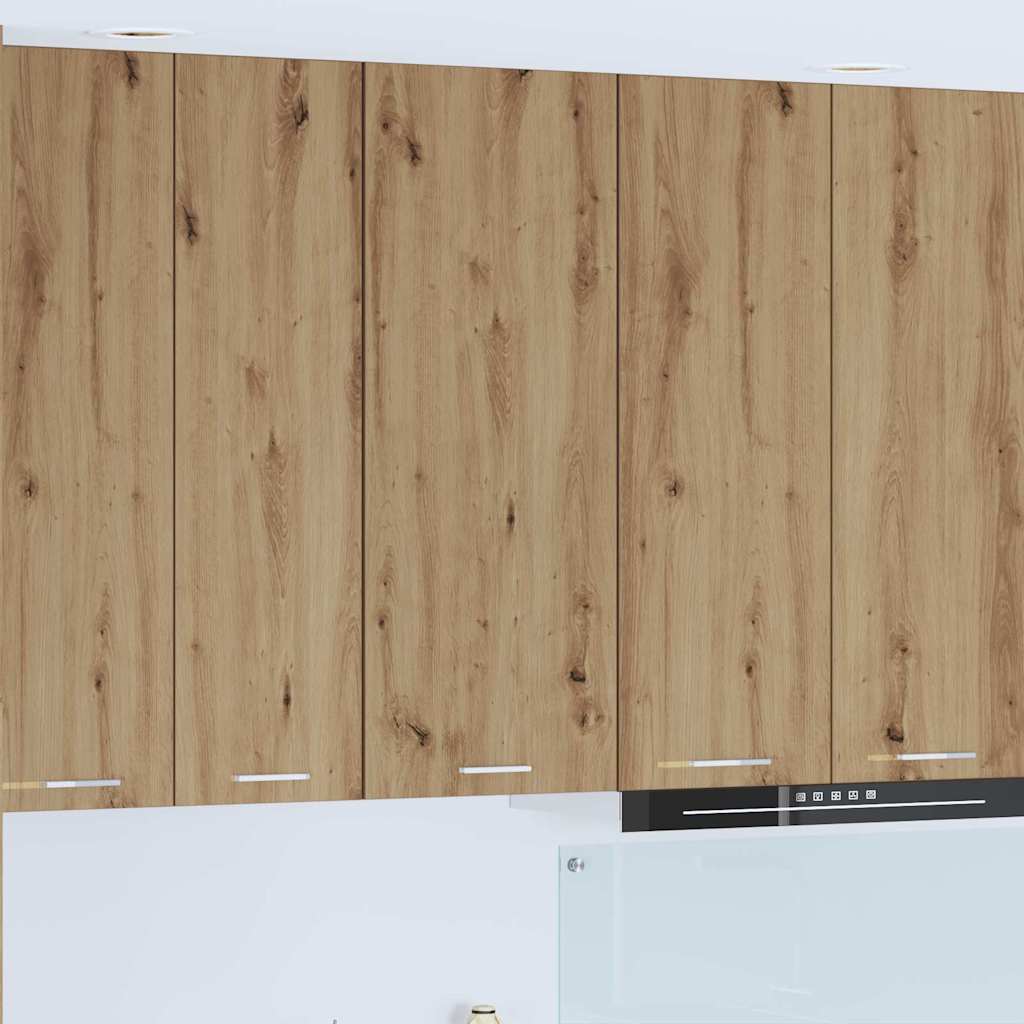 vidaXL Hanging Cabinet Artisan Oak 40 x 31 x 100 cm Engineered Wood 1