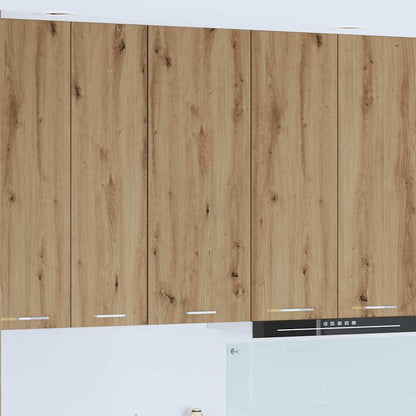 vidaXL Hanging Cabinet Artisan Oak 40 x 31 x 100 cm Engineered Wood 1