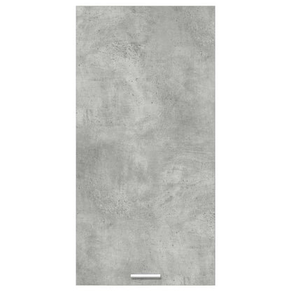 vidaXL Hanging Cabinet Concrete Grey and White 50 x 31 x 100 cm 6