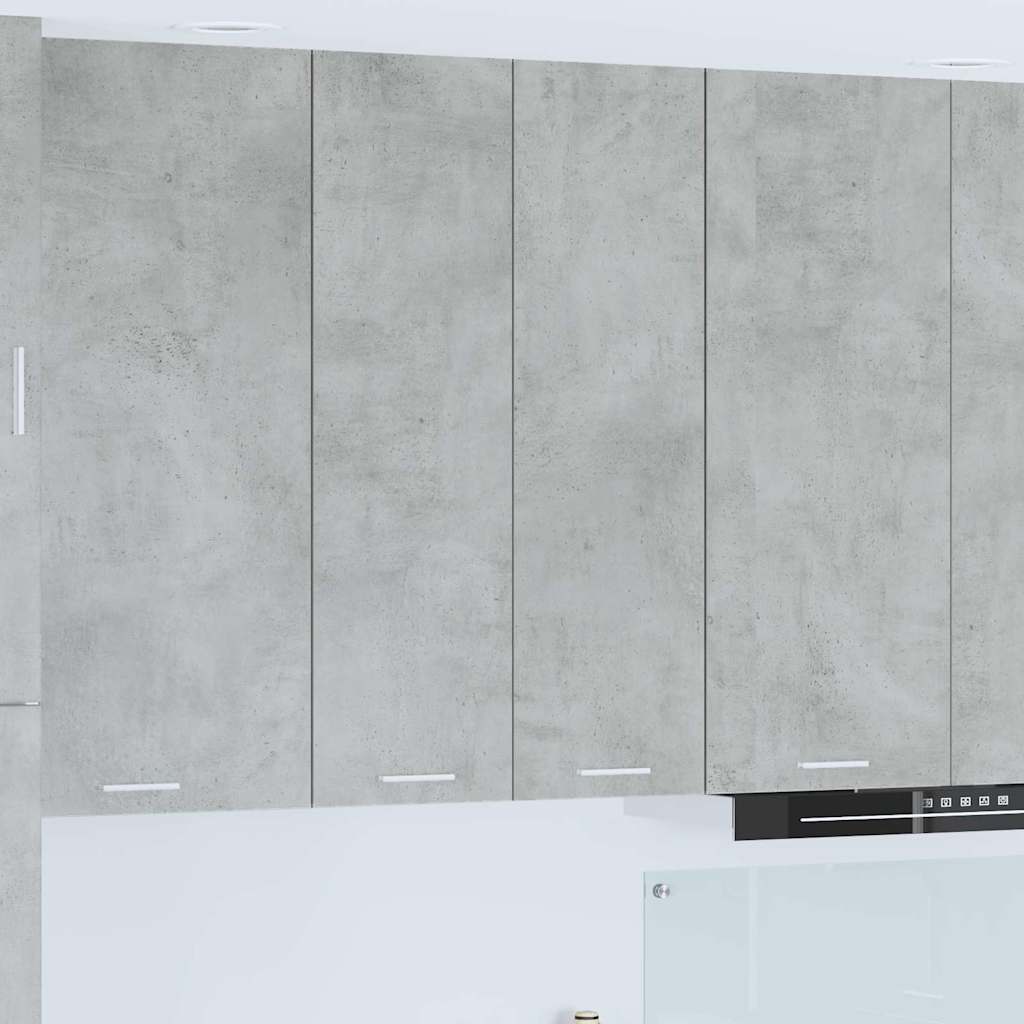vidaXL Hanging Cabinet "Lyon" 39.5x31x60 cm Concrete Grey