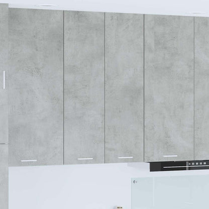 vidaXL Hanging Cabinet "Lyon" 39.5x31x60 cm Concrete Grey