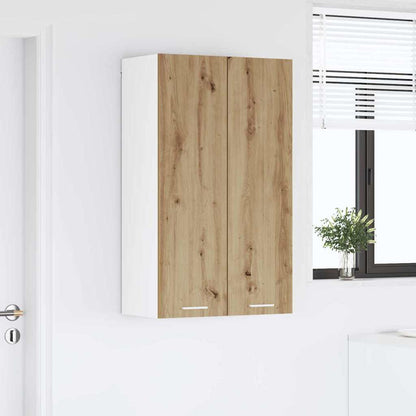 vidaXL Hanging Cabinet Artisan Oak 60 x 31 x 100 cm Engineered Wood 4