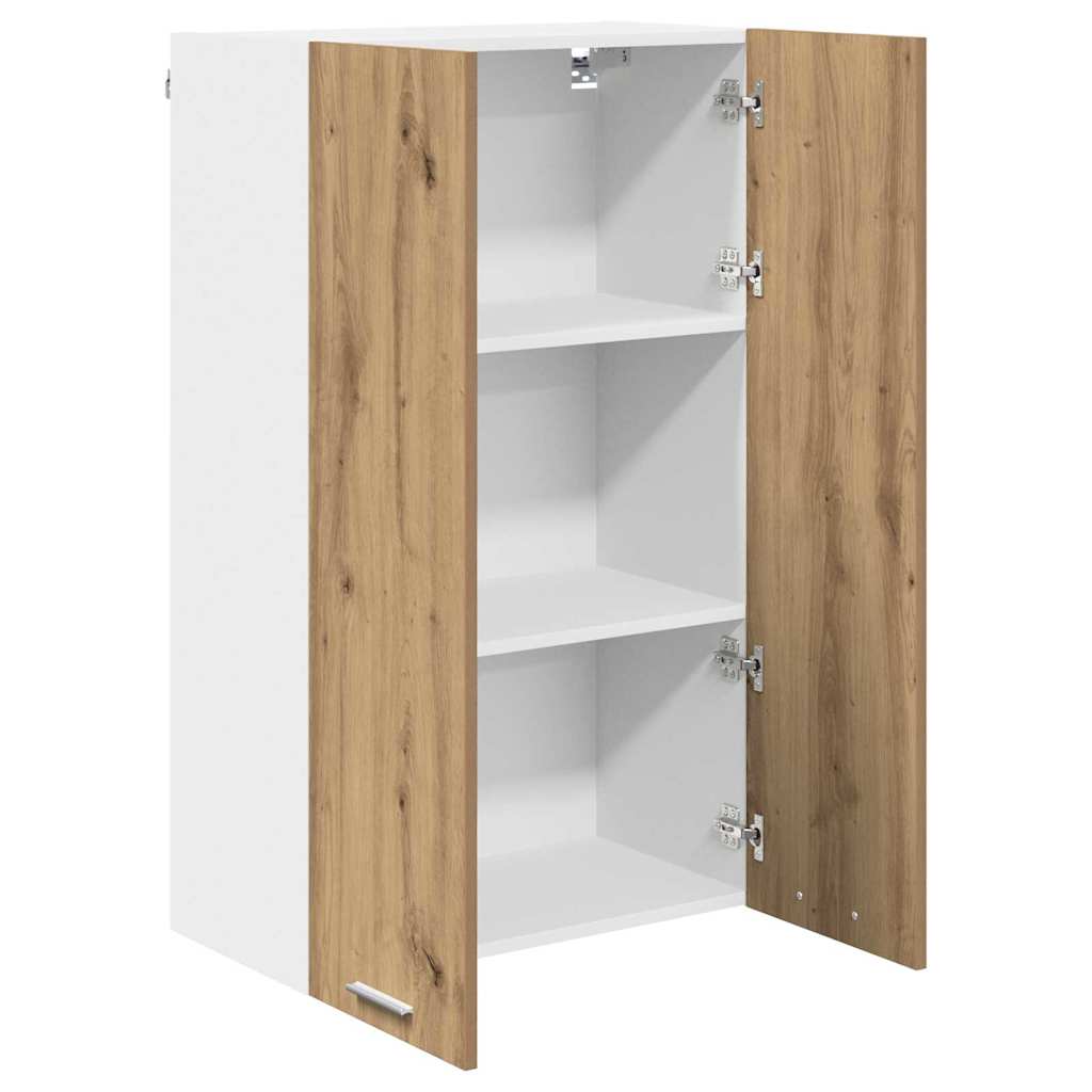vidaXL Hanging Cabinet Artisan Oak 60 x 31 x 100 cm Engineered Wood 5