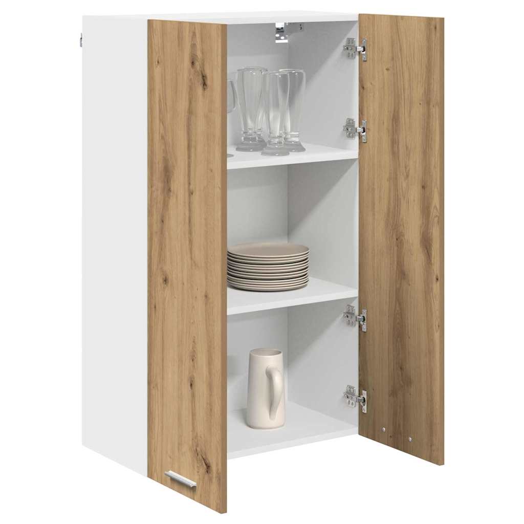 vidaXL Hanging Cabinet Artisan Oak 60 x 31 x 100 cm Engineered Wood 3