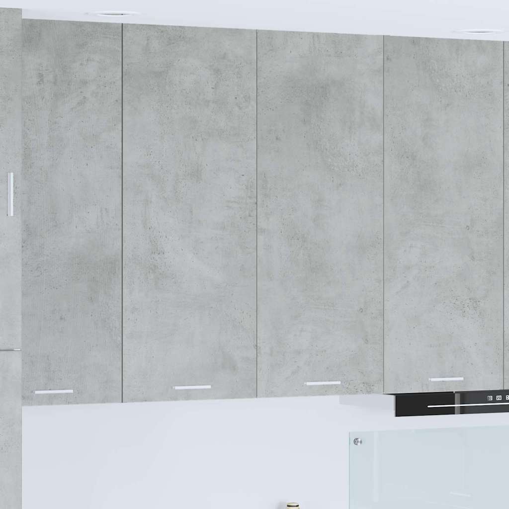 vidaXL Hanging Cabinet "Lyon" 39.5x31x60 cm Concrete Grey