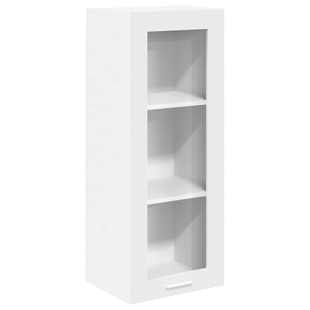 vidaXL Hanging Cabinet White 40 x 31 x 100 cm Engineered Wood 2