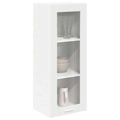 vidaXL Hanging Cabinet White 40 x 31 x 100 cm Engineered Wood 3
