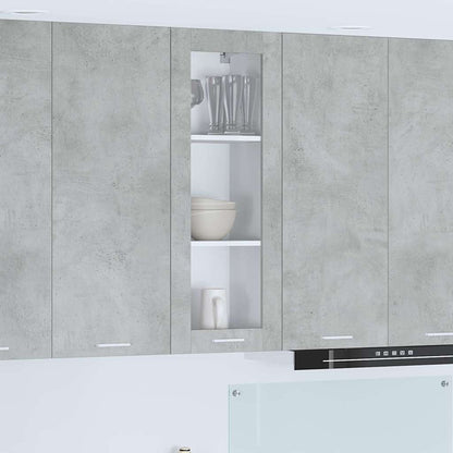 vidaXL Hanging Cabinet Concrete Grey 40 x 31 x 100 cm Engineered Wood 1