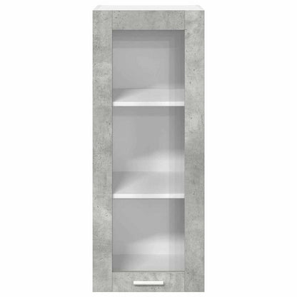 vidaXL Hanging Cabinet Concrete Grey 40 x 31 x 100 cm Engineered Wood 6