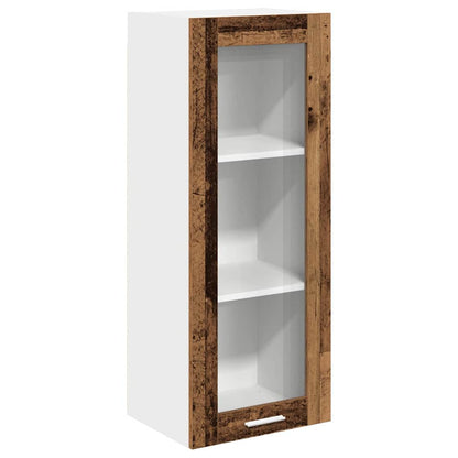 vidaXL Hanging Cabinet Old Wood 40 x 31 x 100 cm Engineered Wood 2