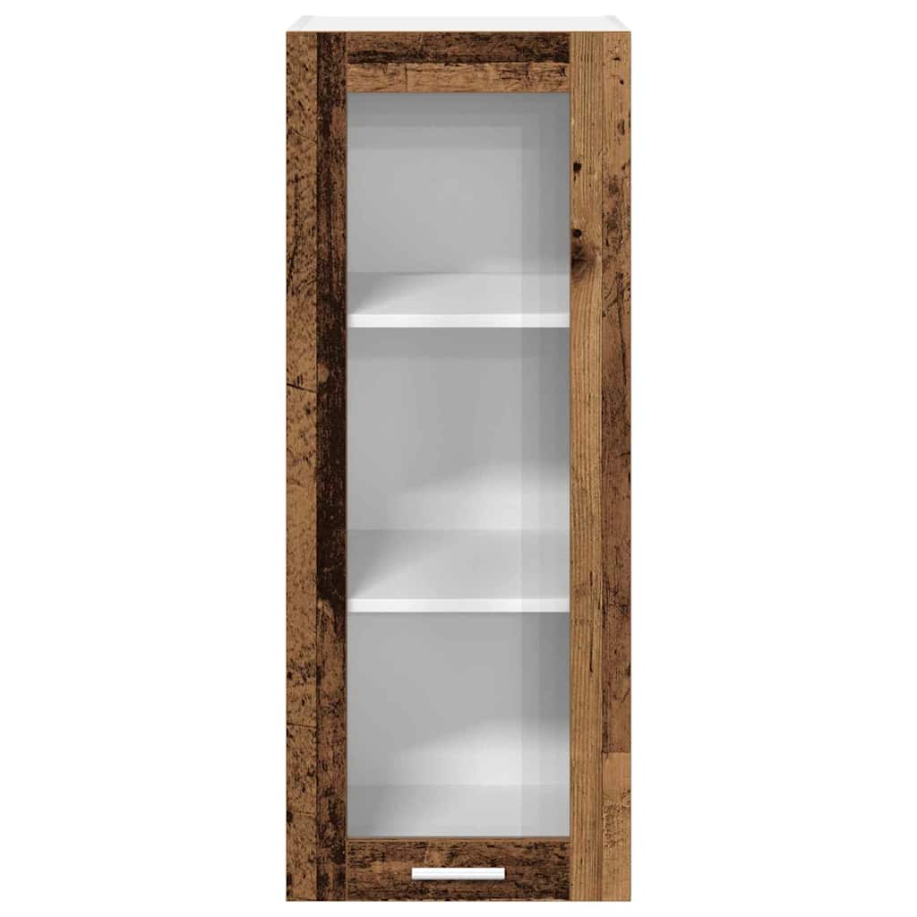 vidaXL Hanging Cabinet Old Wood 40 x 31 x 100 cm Engineered Wood 6