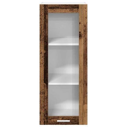 vidaXL Hanging Cabinet Old Wood 40 x 31 x 100 cm Engineered Wood 6