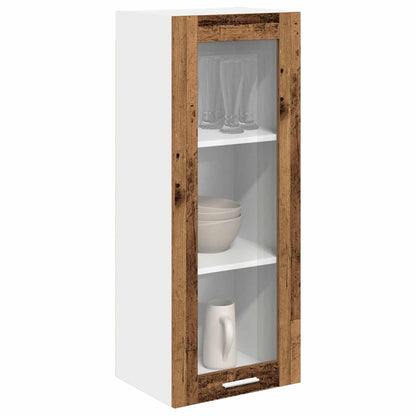 vidaXL Hanging Cabinet Old Wood 40 x 31 x 100 cm Engineered Wood 3