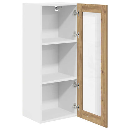 vidaXL Hanging Cabinet Artisan Oak 40 x 31 x 100 cm Engineered Wood 5