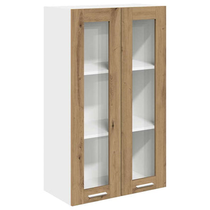 vidaXL Hanging Cabinet Artisan Oak 60 x 31 x 100 cm Engineered Wood 2