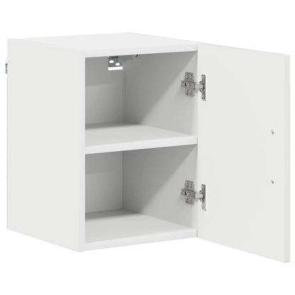 vidaXL Dishwasher Panel Kalmar 2 pcs High Gloss White Engineered Wood 5