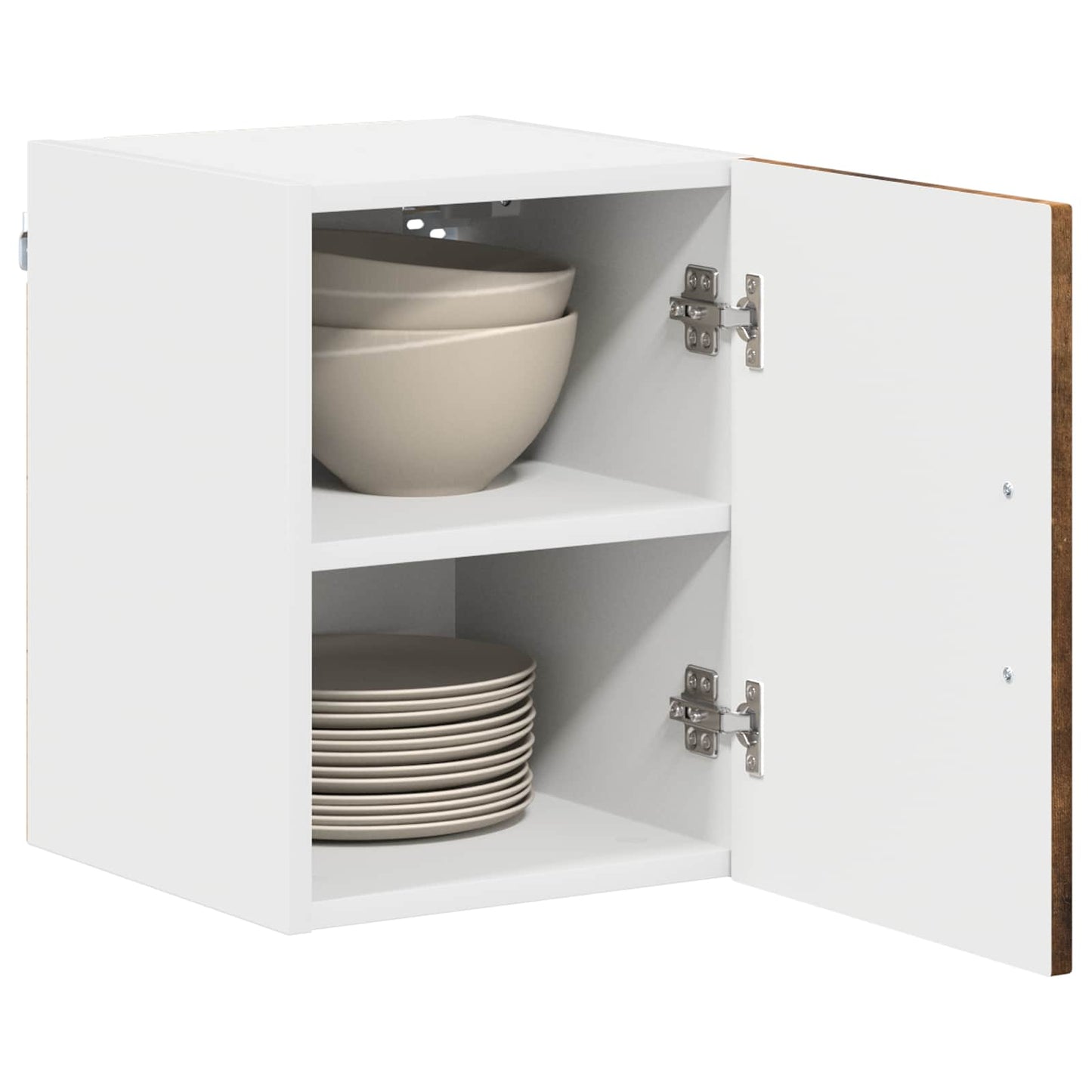 vidaXL Dishwasher Panel Kalmar 2 pcs Smoked Oak Engineered Wood 3