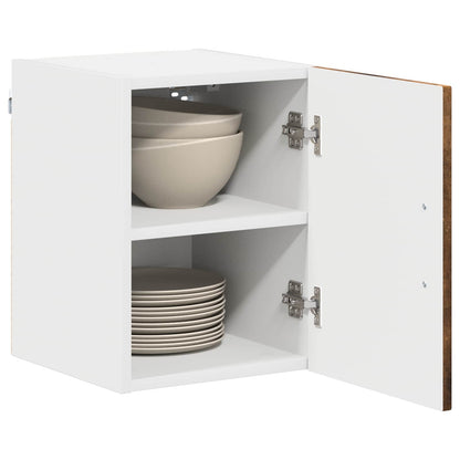 vidaXL Dishwasher Panel Kalmar 2 pcs Smoked Oak Engineered Wood 3
