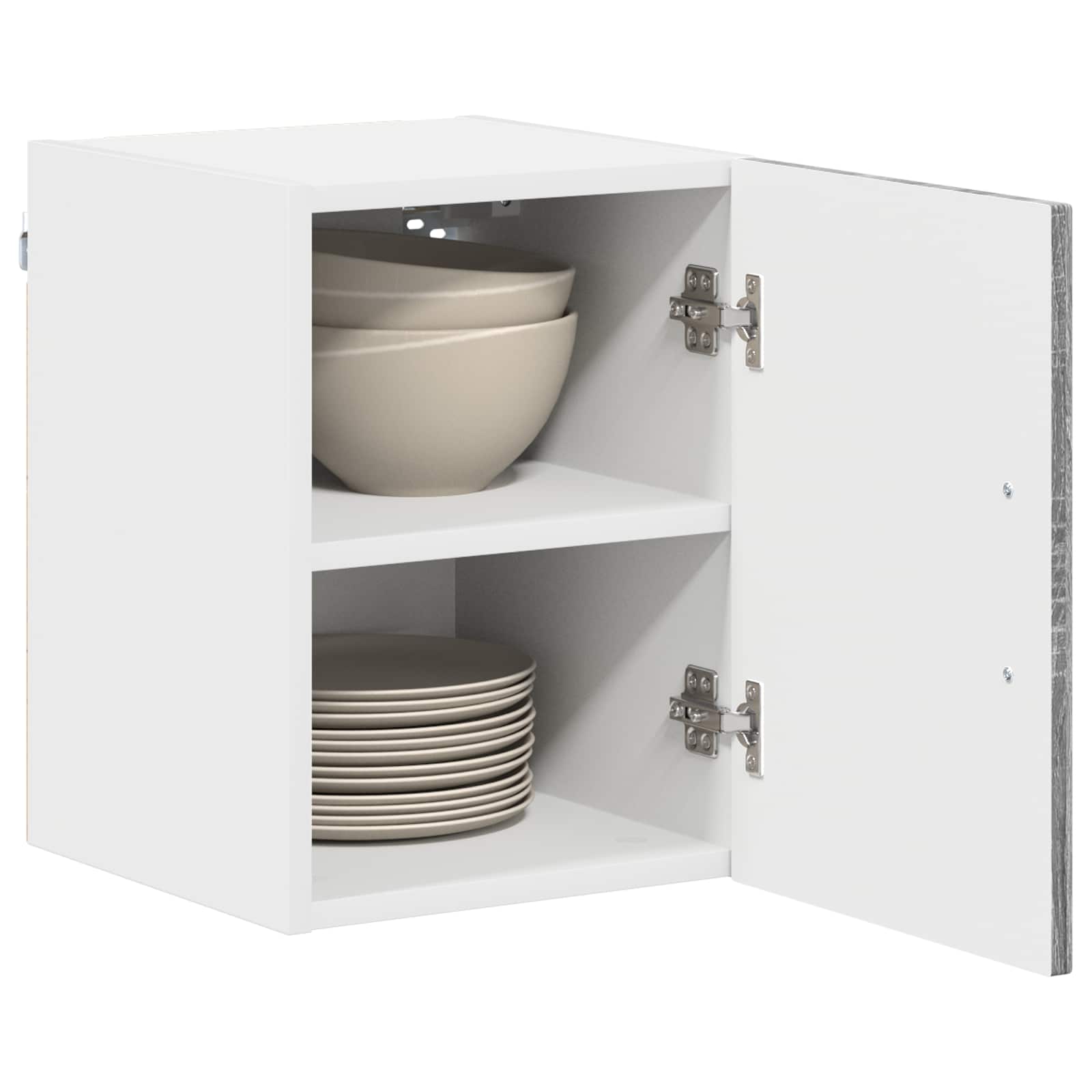 vidaXL Dishwasher Panel Kalmar 2 pcs Grey Sonoma Engineered Wood 3
