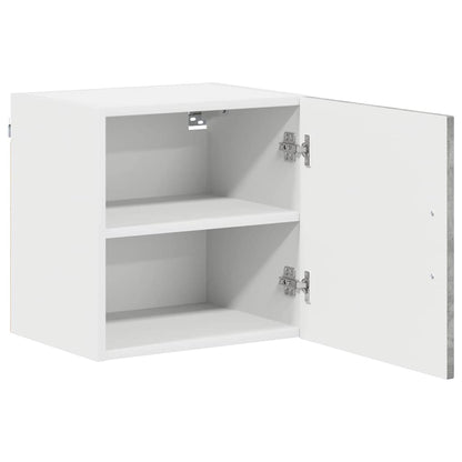 vidaXL Dishwasher Panel Kalmar 2 pcs Concrete Grey Engineered Wood 6