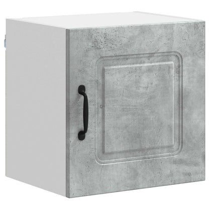 vidaXL Dishwasher Panel Kalmar 2 pcs Concrete Grey Engineered Wood 5