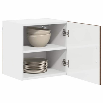 vidaXL Dishwasher Panel Kalmar 2 pcs Brown Oak Engineered Wood 3