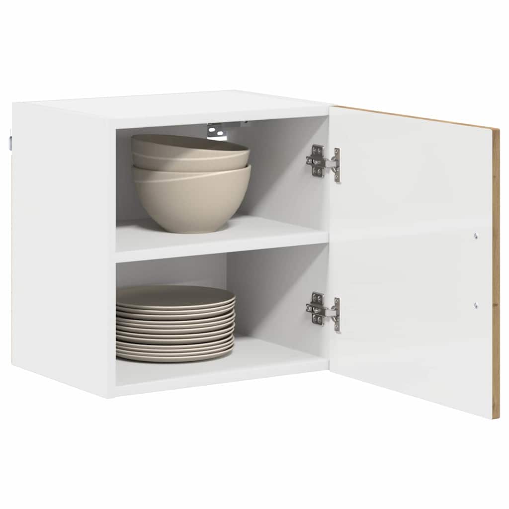 vidaXL Dishwasher Panel Kalmar 2 pcs Artisan Oak Engineered Wood 3