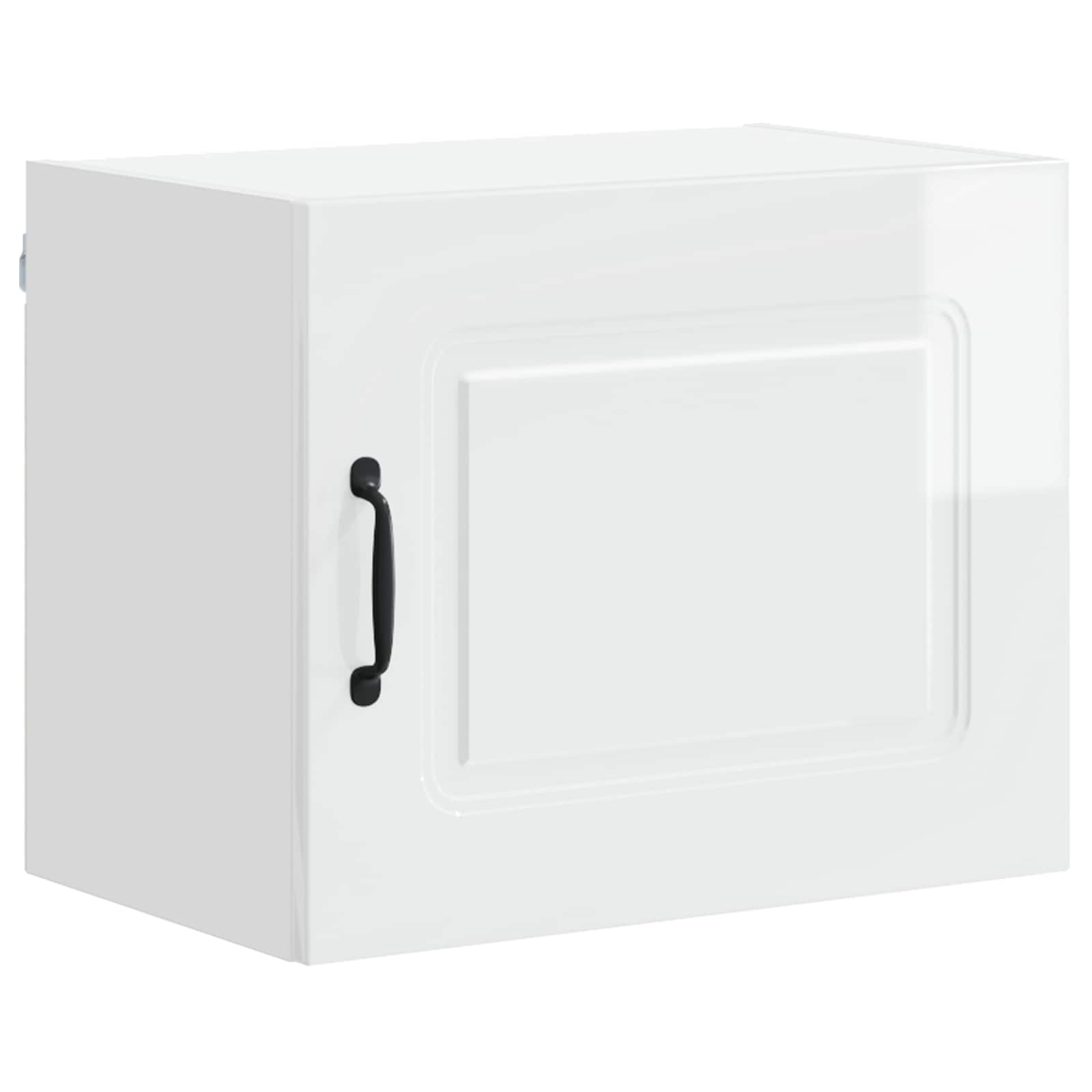 vidaXL Dishwasher Panel Kalmar High Gloss White 50 x 31 x 40 cm 2