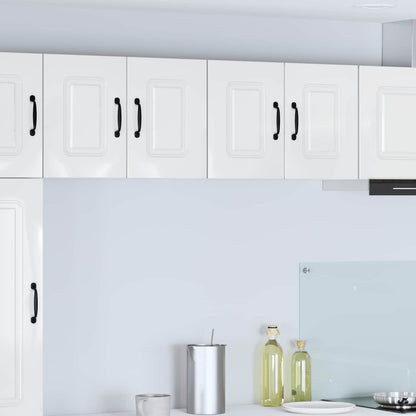 vidaXL Dishwasher Panel Kalmar High Gloss White 60 x 31 x 40 cm 1