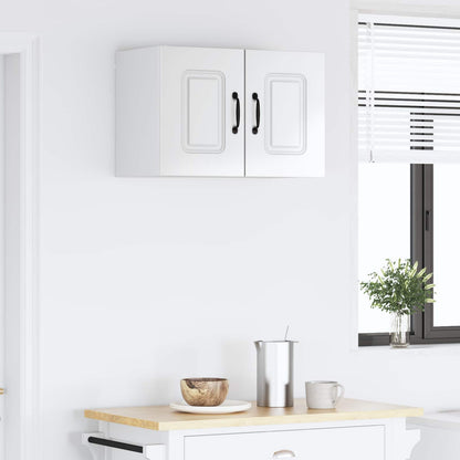 vidaXL Dishwasher Panel Kalmar High Gloss White 60 x 31 x 40 cm 4