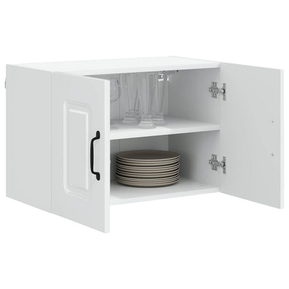 vidaXL Dishwasher Panel Kalmar High Gloss White 60 x 31 x 40 cm 3