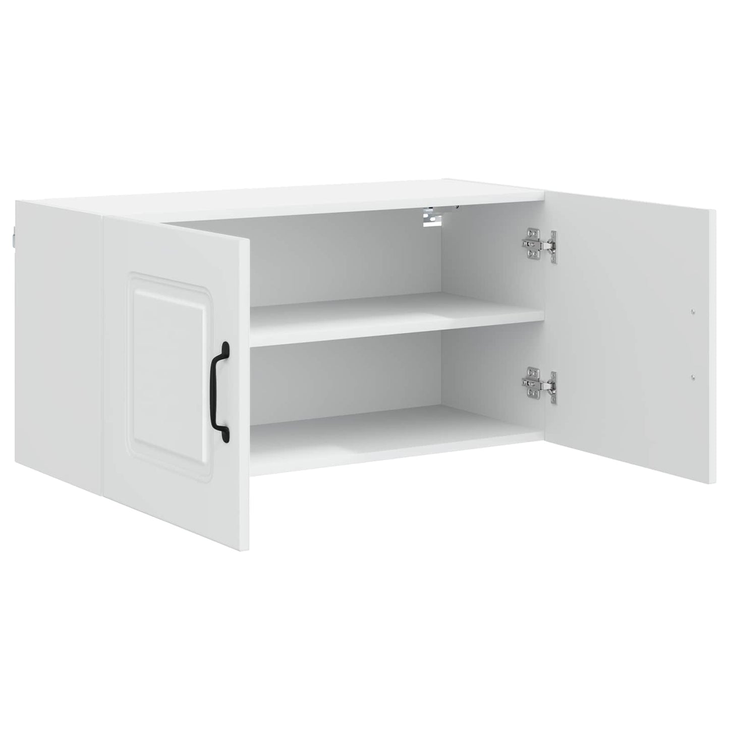 vidaXL Dishwasher Panel Kalmar White 80 x 31 x 40 cm Engineered Wood 5