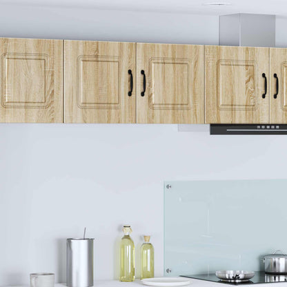 vidaXL Dishwasher Panel Kalmar Sonoma Oak 80 x 31 x 40 cm 1
